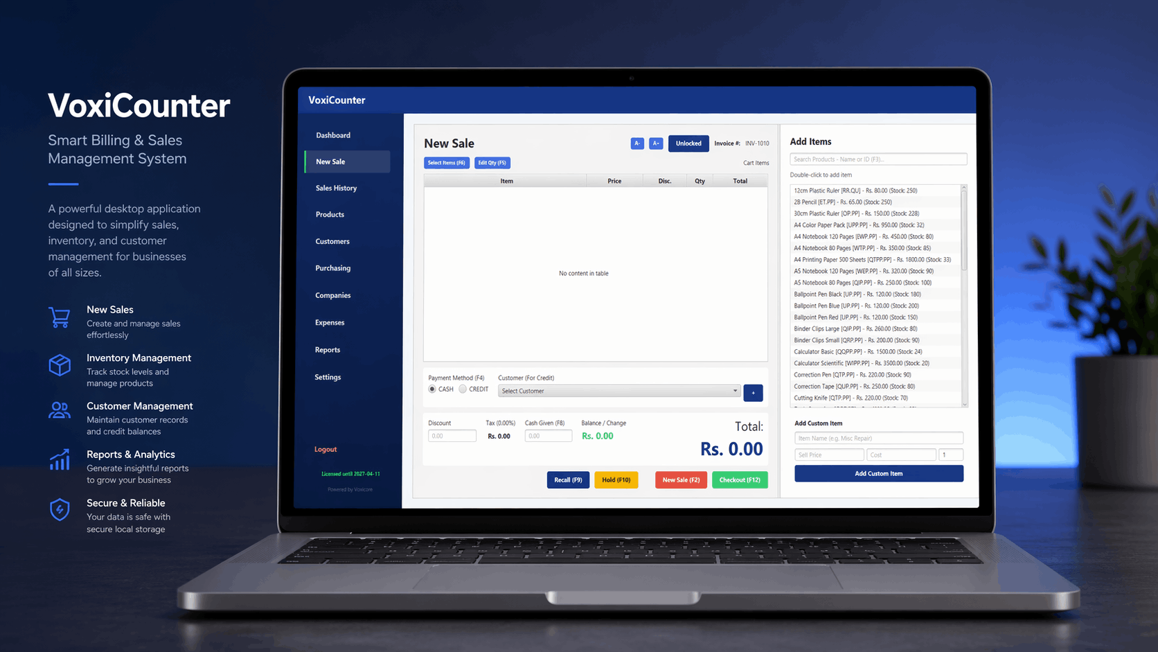 Offline POS System
